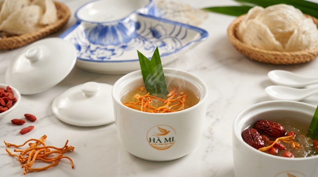 Thố yến tươi chưng nóng 200ml giữ trọn dưỡng chất - Yến Sào Hà Mi Đà Nẵng