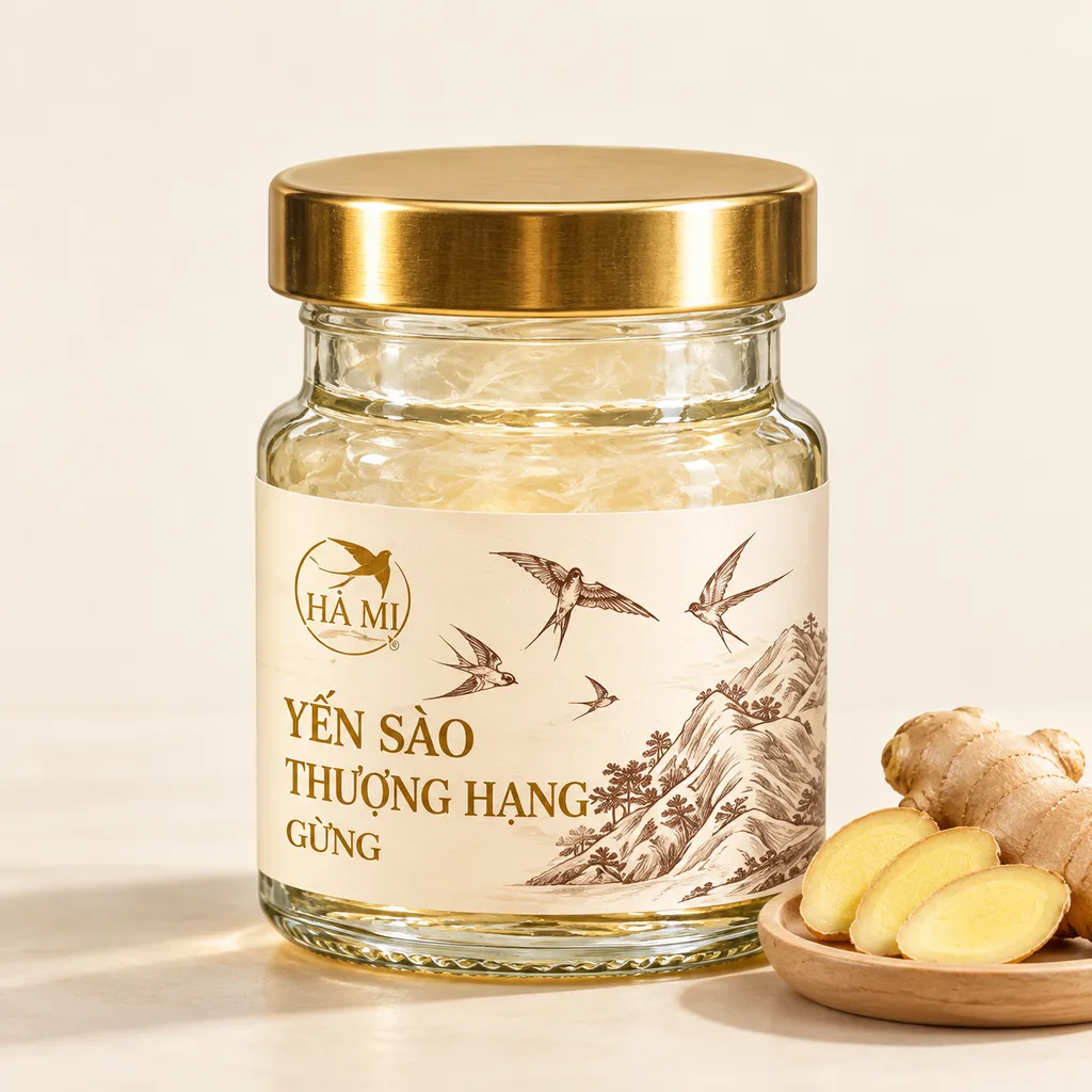 Yến Sào Thượng Hạng Vị Gừng (Hũ 75ml)